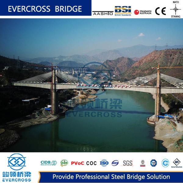 Buy River Crossings Cable Stayed Suspension Bridge Easy Construction at wholesale prices