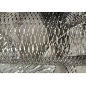 Stainless Steel Rope Mesh Architectural For Facade Safety Railing Fencing