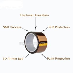Kapton Polyimide Film Heat Resistance Tape High Temperature Silicone Adhesive