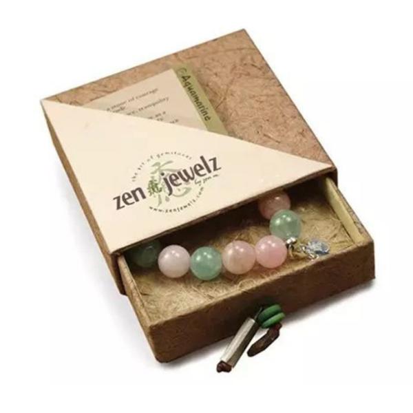 custom Buddha beads packaging drawer box luxury Zen beads gift paper box