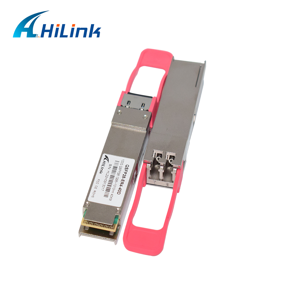 QSFP28 ER4 Transceiver Module detailed view