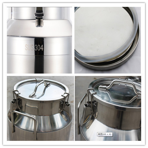 Hard Leakproof 304 Stainless Steel Sealing Tank For Dairy Farm