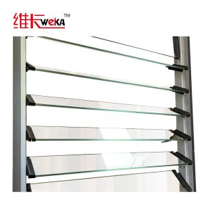 Quality Fixed Blind Shutter Louver Kinds Of Aluminum Glass Custom Made Anhui Factory Direct Sales for sale