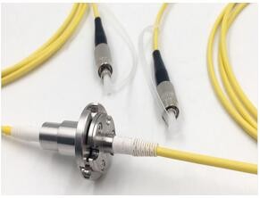 China Smallest Fiber Optic Slip Ring Single Channel Maintenance Free Long Life Span on sale