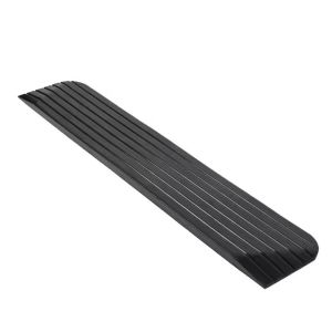 Recycled Rubber Ramp Edge 1000x200x30mm Transition Rubber Threshold Ramp Black