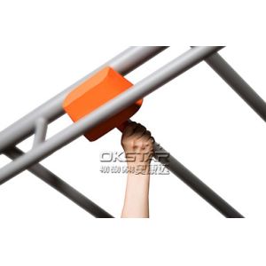 Steel outdoor fitness equipment horizontal ladder climbing ladder