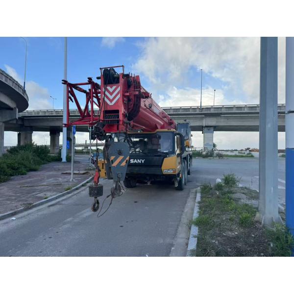 2024 Sany Used Crane STC800T6 With A 58-Meter Boom, 18-Meter Jib, And 20-Ton