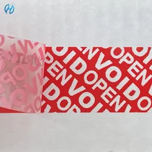 Roll Packaging Security Adhesive Label Stickers CMYK/Pantone Printing Option