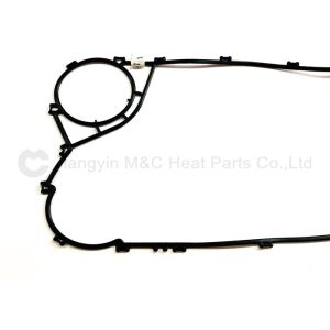 Rubber Material LX30A Plate Heat Exchanger Gasket Flat Standard Size Jacked Type