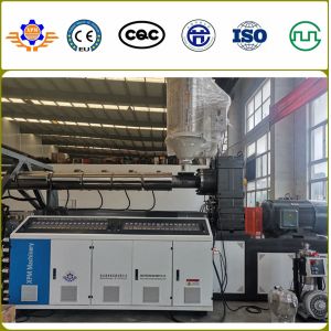 200Kg/H Non Woven Textiles Carpet Backing Machine PVC TPR TPE Double Screw