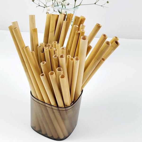 Buy 14cm Reed Compostable Drinking Straws Plant Based Biodegradable Straws at wholesale prices