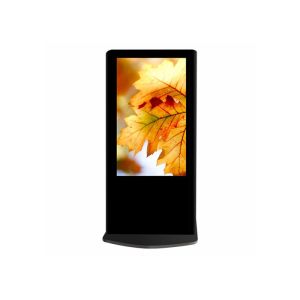Quality High Resolution Standing Advertising Display , Vertical Digital Signage Display for sale