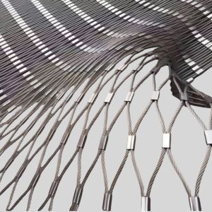 Quality Stainless Steel Ferrule Rope Mesh 7x7 7x19 Cable Ferrule Mesh for sale