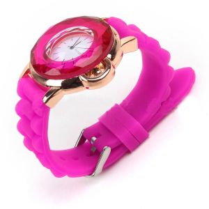 Silicone watch, silicone material, fashion design, japanese movement, 3atm water