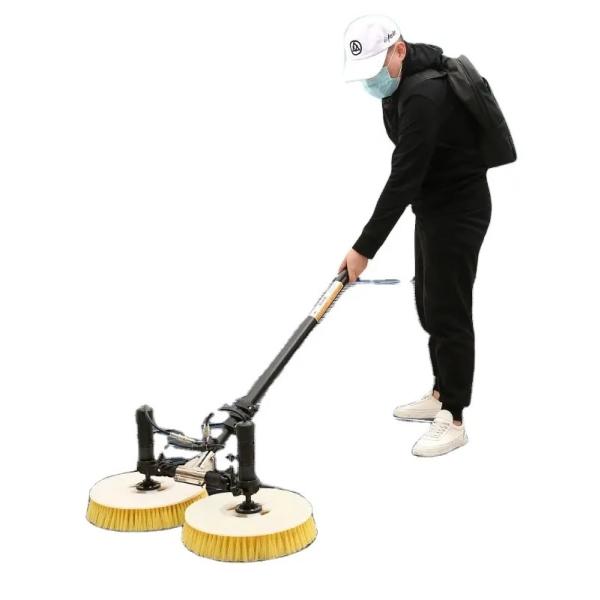 PV Module Solar Panel Cleaning Brush Washer 3.5m 5.4m 7.2m