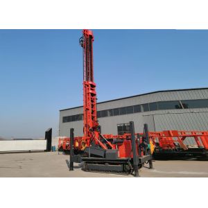 China Full Hydraulic 350m Pneumatic 92Kw Water Well Drilling Rig on sale