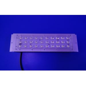 Asymmetrical LED Street Light Components Lens 30 Watt MCPCB Module