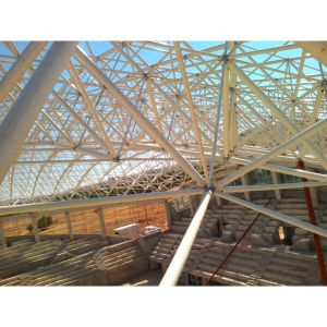 Modern Design Space Frame Roofing Systems Steel Structure Warehouse Plant