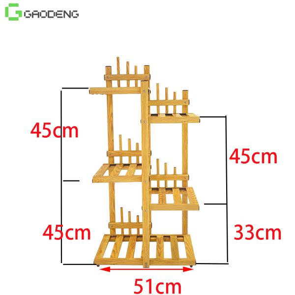 Buy 1.0mm 6063 Aluminium Plant Rack Home Flower Stand 3pcs/Bundle at wholesale prices