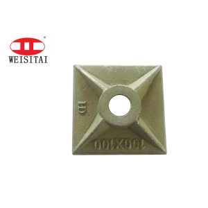 Customized Steel Formwork Washer Plate For Scaffolding
