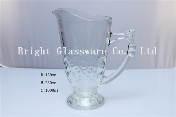 Buy Glass water bottle Wholesale, Glass juice pot for Parties at wholesale prices