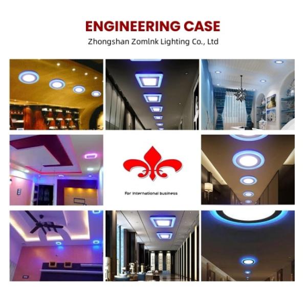 IP20 LED Ceiling Panel Lights Surface Mounted 2ft X 2ft Ceiling Light