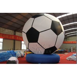 PVC Material Inflatable Model / Soccer Goal Custom Logo Service Accepted