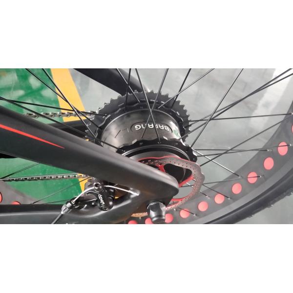 Powerful Carbon Fiber Electric Mountain Bicycle with and Lithium Battery Power Supply