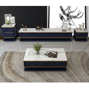 Durable Bedroom Matching TV Cabinet And Coffee Table