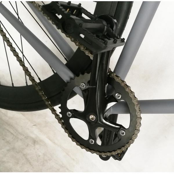 700C Double Wall 45MM Aluminum Rim Thickslick WTB Smooth Tire Bearing BB Set OEM Single Speed Fixie Gear Bicycle