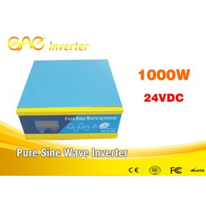 1000W DC TO AC 24v to 220v off grid pure sine wave power solar inverter with FCC