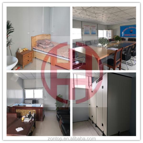 Zontop China prefab duplex K house Prefabricated modular Buildings Prefab Coffee House