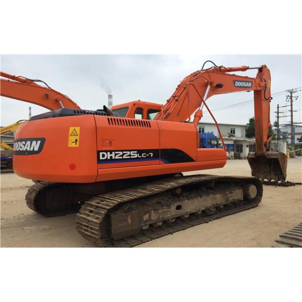 22 Ton Original Used Doosan DH225 Crawler Excavator With 0.39-1.49 m3 Bucket Capacity