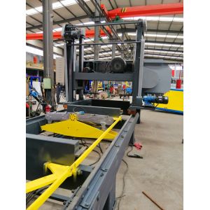 Hydraulic timber cutting automatic wood band sawmill machine, big Industrial