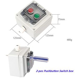 Plastic Junction Box 125*125*75mm Electric Distribution Enclosure Waterproof