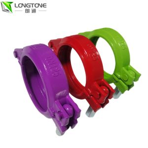Cast Iron Schwing Concrete Pump Parts DN100 Pipe Coupling Clamp