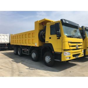 HW76 Cabin 375hp 12 Wheels Sinotruck HOWO Dump Truck