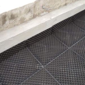 4 Quantity per Square Meter Green Roof Plant House Geotextile Drainage Mat for