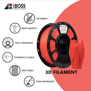 iBOSS 3D Printer PLA+ Filament Matte Red 3d Printing Filament 1.75mm 3d Printing