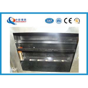 38 MM Flame Height Flammability Testing Equipment For Automobile Interior