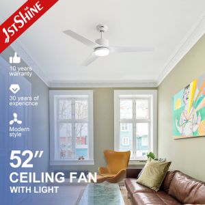Quality Cooling and Lighting Solution Dimmable LED Ceiling Fan with Remote Control Lower Noise for sale