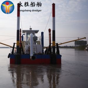 Quality 6000m3/h Water Flow 24 Inch Sand Dredger Boat With 900cbm/h Capacity And 746kw Auxiliary Engine Power for sale