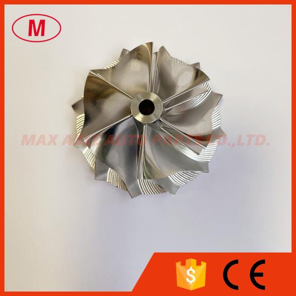 Buy B03G 50.00/62.00mm 6+6 blades 1856-123-2000 Upgrade high performance turbocharger aluminum 2618/billet compressor wheel at wholesale prices