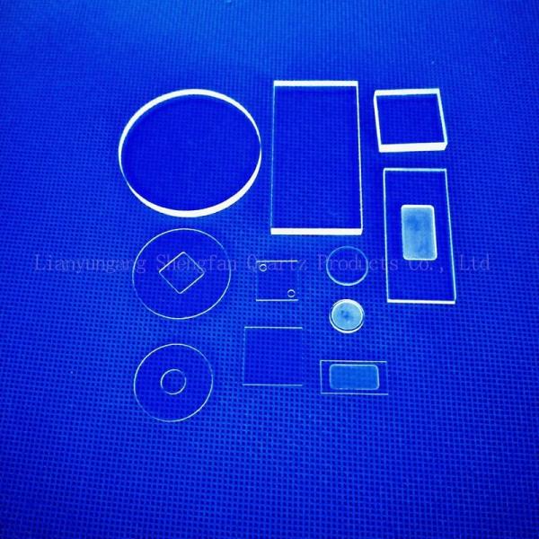 Buy 99.99% Laser Grooving Fused Silica Quartz Glass Window at wholesale prices
