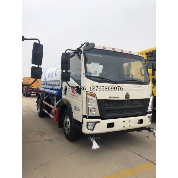Buy Manual 10000L 4x2 Water Tank Truck With Front Rear Sprinkler at wholesale prices