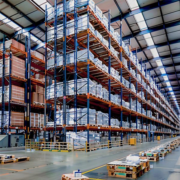 High-Strength Steel Pallet Racking with Adjustable Levels and Heavy Loading