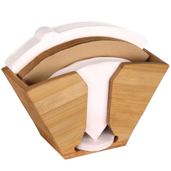 Buy Eco Friendly Bamboo Napkin Holders Hand Paper Towel Dispenser at wholesale prices