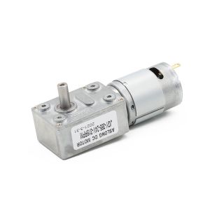 JGY 385 Self Lock Brushed Permanent Magnet Gear Motor 200rpm For Rotating Table