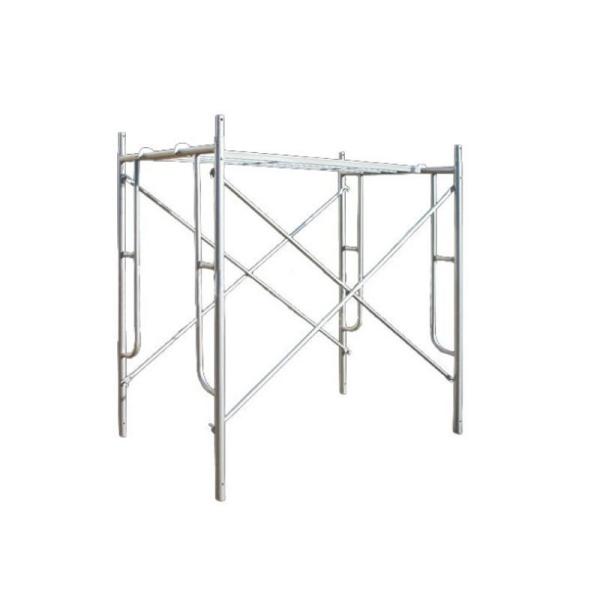 Spray Plastic Q235 Steel Frame System Scaffolding For Customized Construction Needs