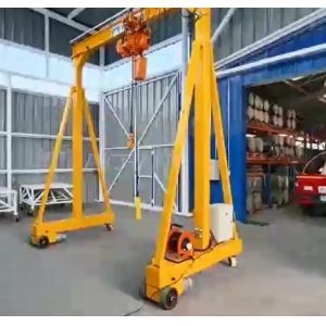 Eletric Driven Trackless Portable Gantry Crane With Remote Controller